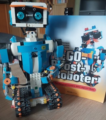 LEGO Boost: Programmierbares Roboticset (17101), RC Roboter mit Buch