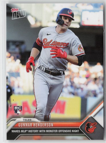 2023 Topps Now 532 Gunnar Henderson