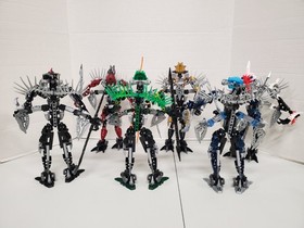 LEGO BIONICLE All 6 Titan Barraki Ehlek/Brutaka MOC Crossover 8920/8734 