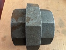 3" 150 Threaded (NPT) Union Black Malleable Iron Pipe Fitting  new fast shipping