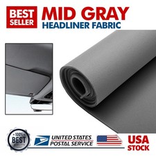 New Automotive flat knit Headliner Fabric with Foam Backing Car DIY Replacement