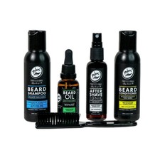 Beard Wash Kit for Men, Beard Care Products, Polished Gentleman Beard Shampoo...