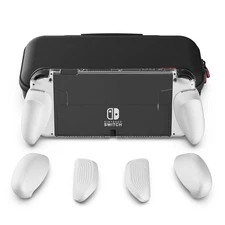 Skull & Co. GripCase & Carrying Bag Crystal Bundle for Nintendo Switch OLED 2021