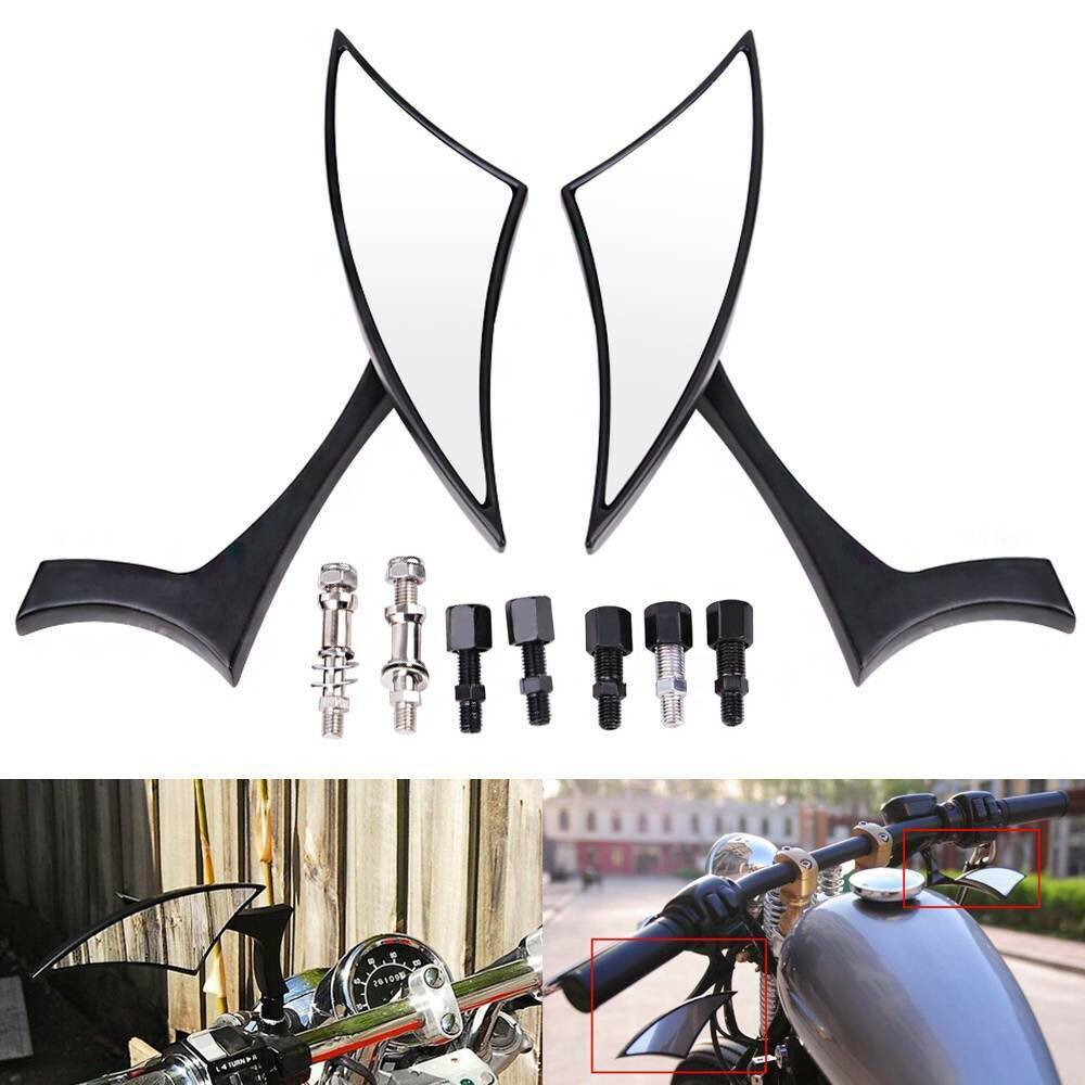 10MM Motorcycle Mirrors For Honda Shadow Spirit 750 1100 VT600C - Foto 5