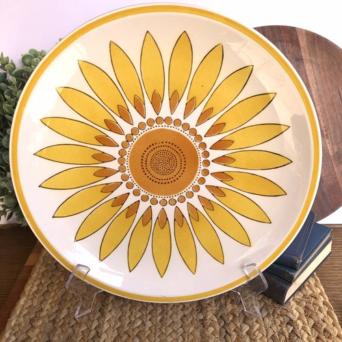 Mikasa Sunburst Pattern 12 Inch Serving Platter Cera Stone