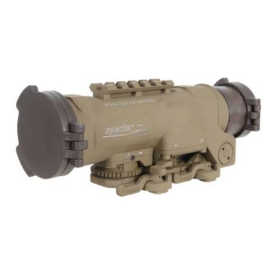 Elcan SpecterDR 1-4x 7.62 BDC FDE Scope w/Flip Cap/ARD/A.R.M.S. DFOV4-T265-C20