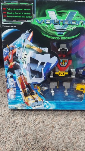 Trendmasters 1998 Lion Force Voltron The Third Dimension Open Box RARE - Picture 2 of 14