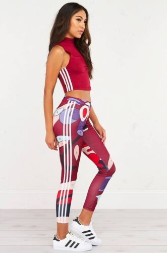 Adidas x Rita Tank Crop Top Leggings Set Paint By Numbers Tracksuit Size S | eBay