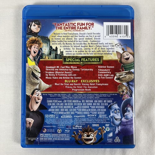 Hotel Transylvania (Blu-ray, 2012) - Picture 2 of 3
