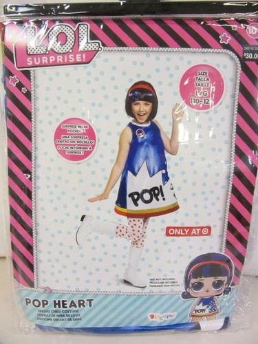 L.O.L. Surprise Pop Heart Deluxe Child Halloween Costume Size Large 10-12 - Picture 2 of 5