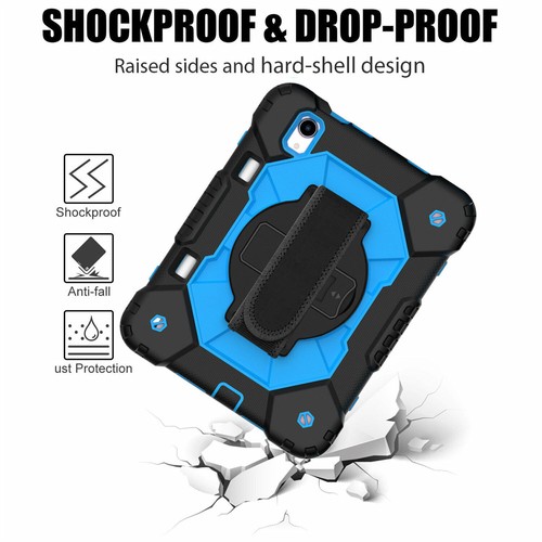 For iPad 10.2 9th 9.7 6th Air4 Pro 11 Mini 6 Hybrid Shockproof Rugged Stand Case - Picture 6 of 117