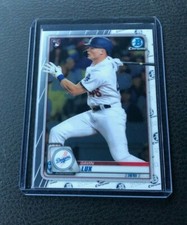 Gavin Lux Bowman Chrome 2020 RC Rookie Card #84. rookie card picture