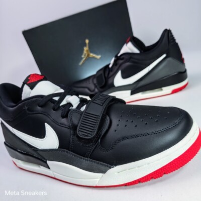 Air Jordan US 12 Men's Black Sail White Red Nike Retro Legacy 312 HJ9029 010 New