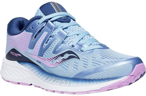 Saucony Mens Ride Iso 2 Running Shoes, S20515-1, Grey/Blue  display picture 1