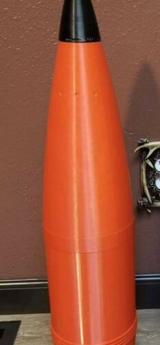 3D Printed 155mm D544 M107 Artillery WhiskeyStash Bigbore - Replica Prop - Picture 7 of 7