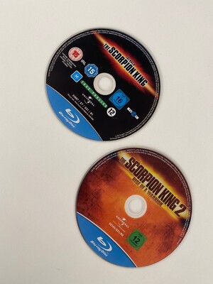 The Scorpion King 1 & 2 | 2-Disc | Zustand gut | Blu-Ray ohne Cover