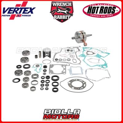 WR101-100C KIT MOTORWELLE + KOLBEN + ZUBEHÖR WRENCH RABBIT HONDA CR 125 R 