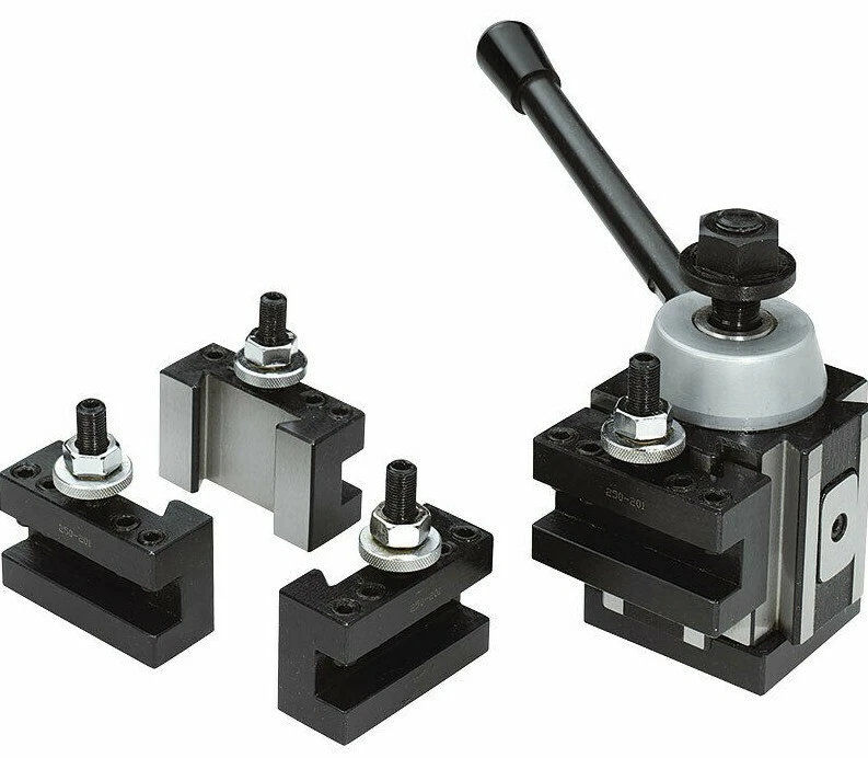 Attrezzatura Tornio Cambio Rapido Supporto Porta Utensili A Cambio Rapido Per Tornio, Indurito E Di Precisione - Modello 250-401CA Supporto A Cambio Rapido - Foto 2