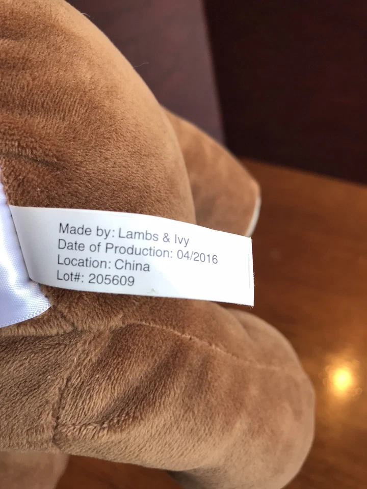 Ollie de macaco de pelúcia Bedtime Originals, marrom NOVO - Imagem 3 de 3