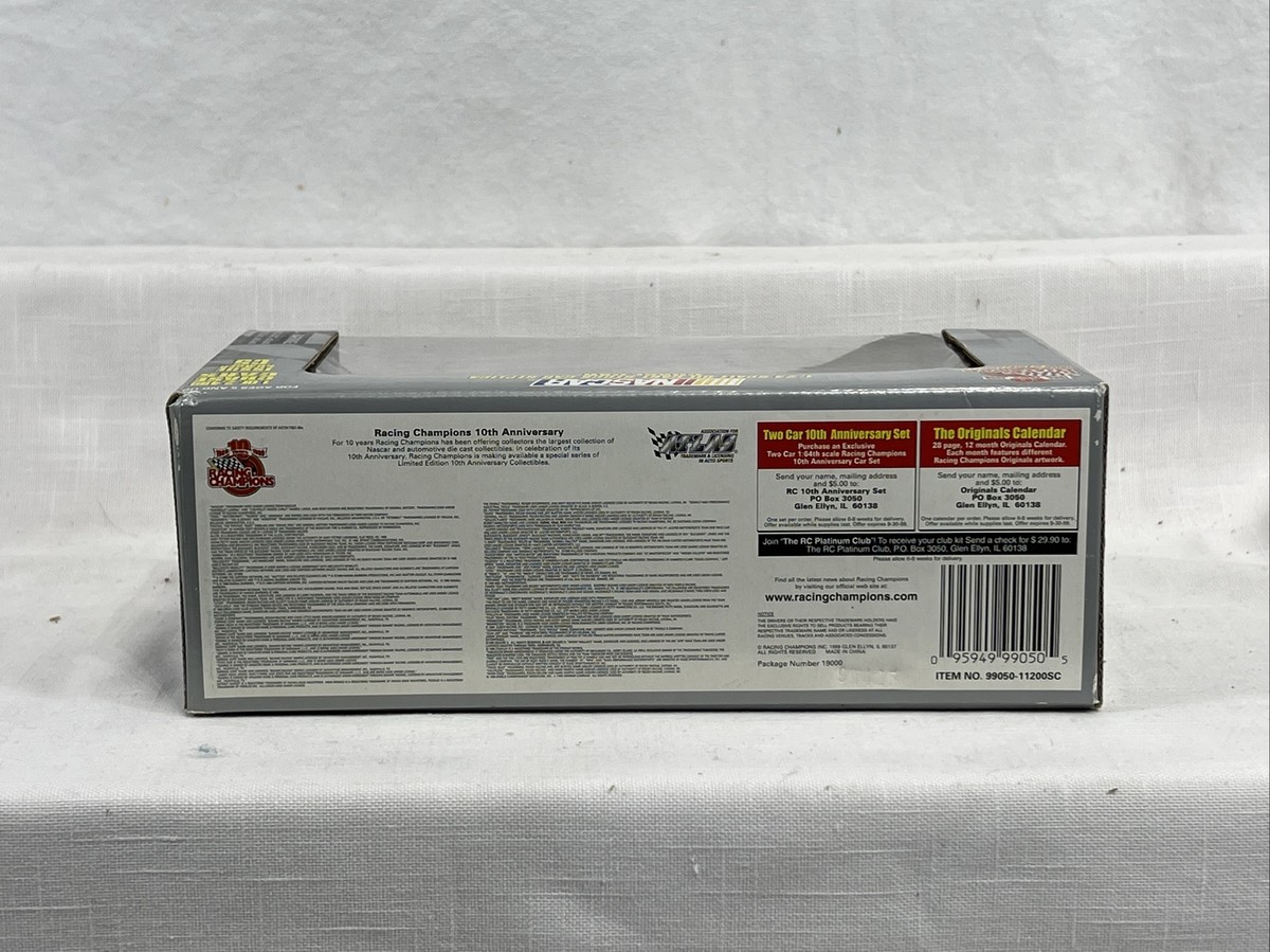 seri専用 1999JEREMY MAYFIELD #12 1:24 RACING CHAMPS CHROME CHASE CAR NIB | eBay