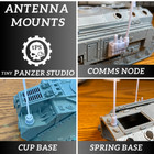 Antenna Star Shape (set of 3) compatible with Warhammer 40k tanks vehicles