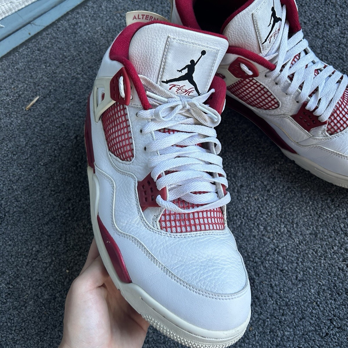 Size 13 Men's - Jordan 4 Retro alternate 89 2016 Worn 308497 Size 13 Men's - Jordan 4 Retro alternate 89 2016 Worn 308497