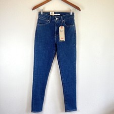 Levi  s 721 High Rise Sculpt Women's Skinny Jeans Medium Blue Size 27 NWT