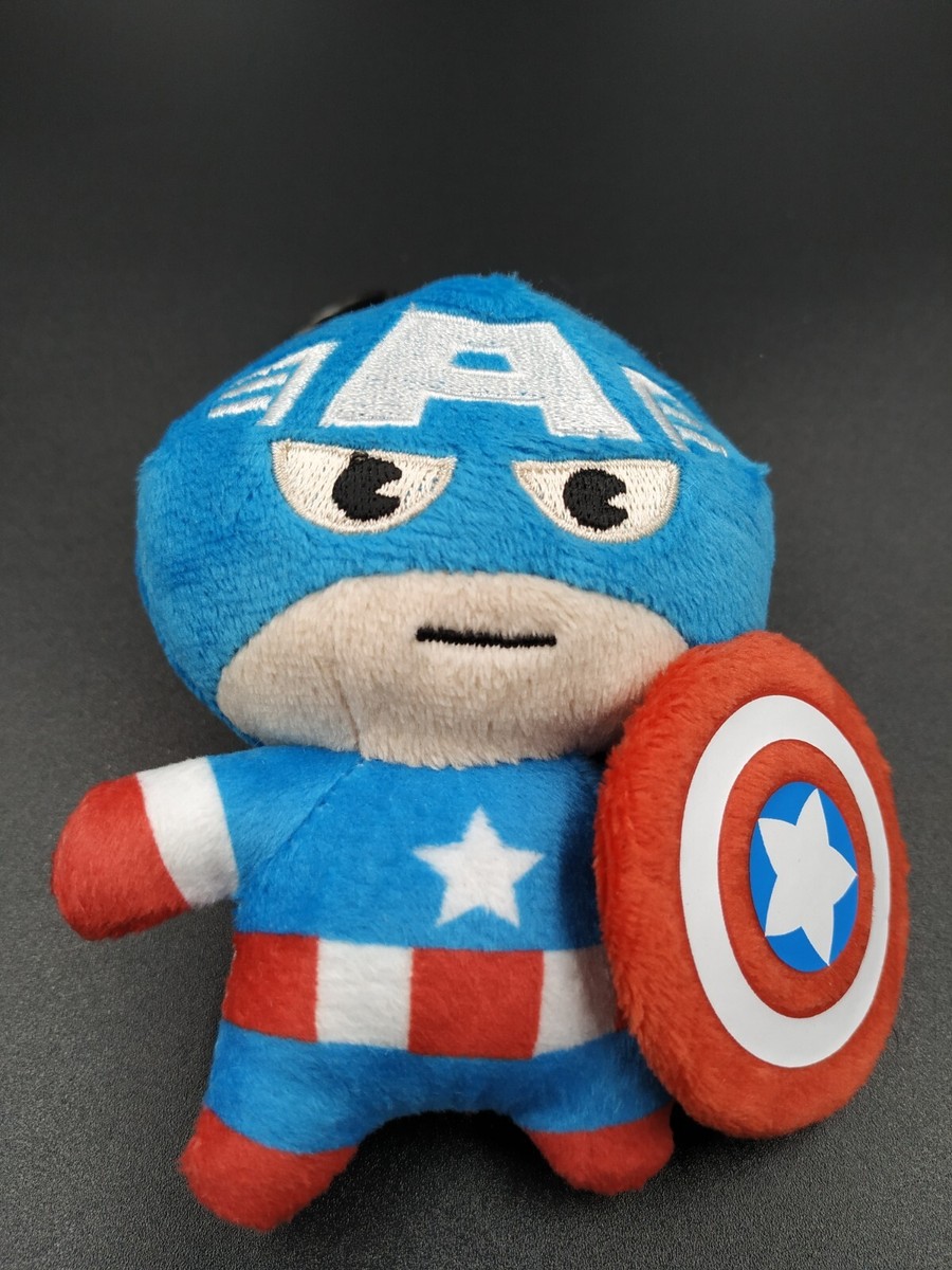 Captain America Teddy Bag Marvel Captain America Plush Doll Backpack 16in Flat Plush  main image 3