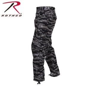 rothco tactical bdu solid black cargo pants