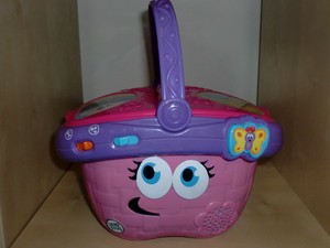 leapfrog pink picnic basket