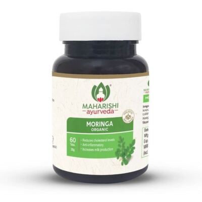Maharishi Ayurveda Organic Moringa Tablets - 60 Tabs | Immunity Booster