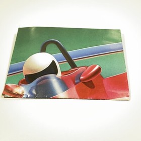 Super Sprint Nintendo Nes Poster Manual Insert Tengen &ldquo;Drive Yourself Wild&rdquo;