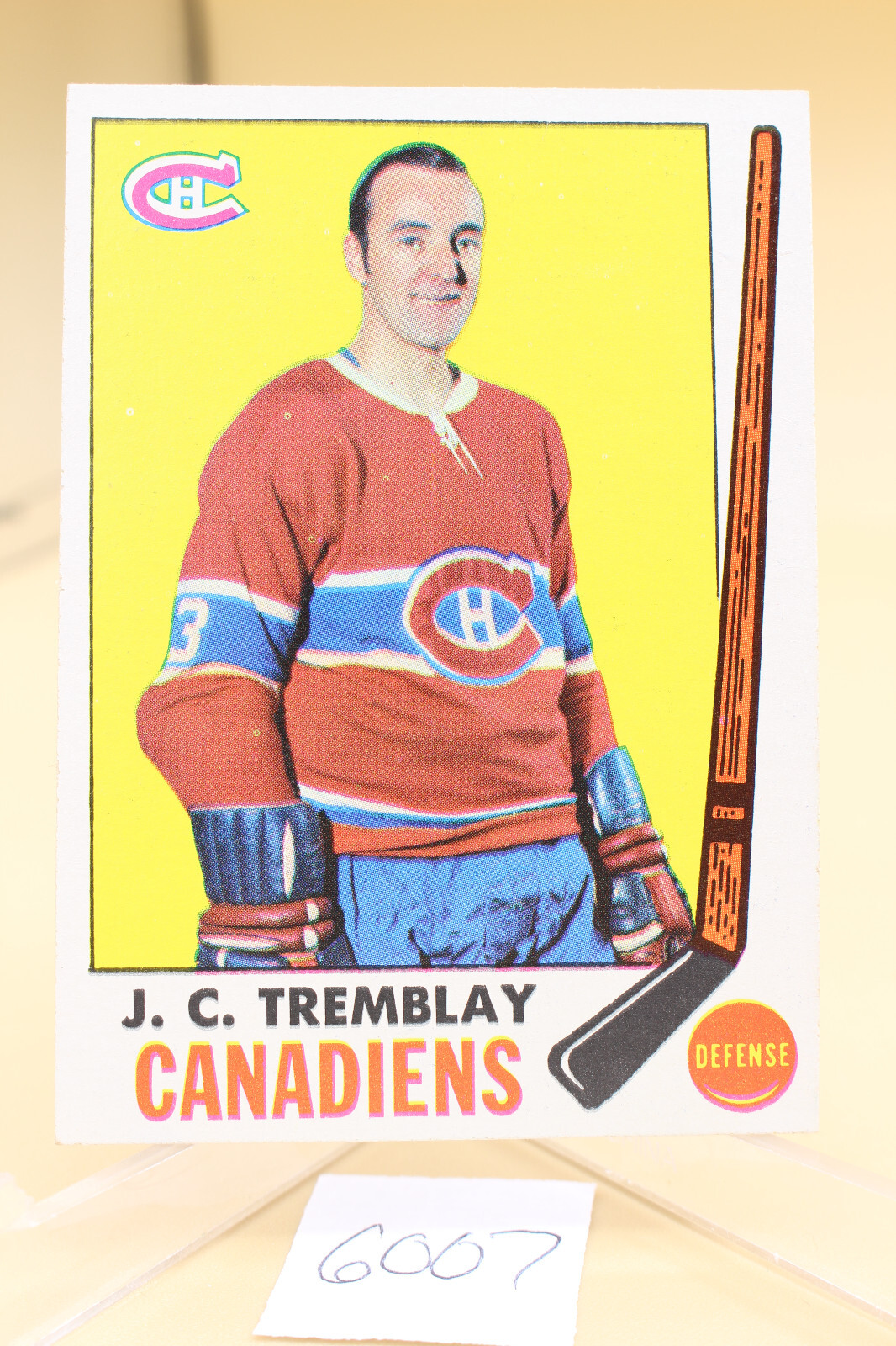 1969-70 Topps - #5 J.C. Tremblay NM+