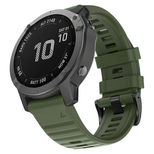 Silikoband für Garmin Fenix 8 E 7 7X 6 6X Pro 5 5X 3 HR Epix Quick Fit Armband - Bild 5 von 40
