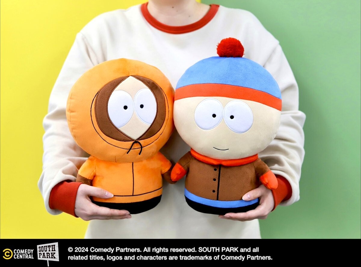South Park ぬいぐるみ 4体セット South Park BIG Plush 32cm Kenny & Stan set SK JAPAN 2024 New