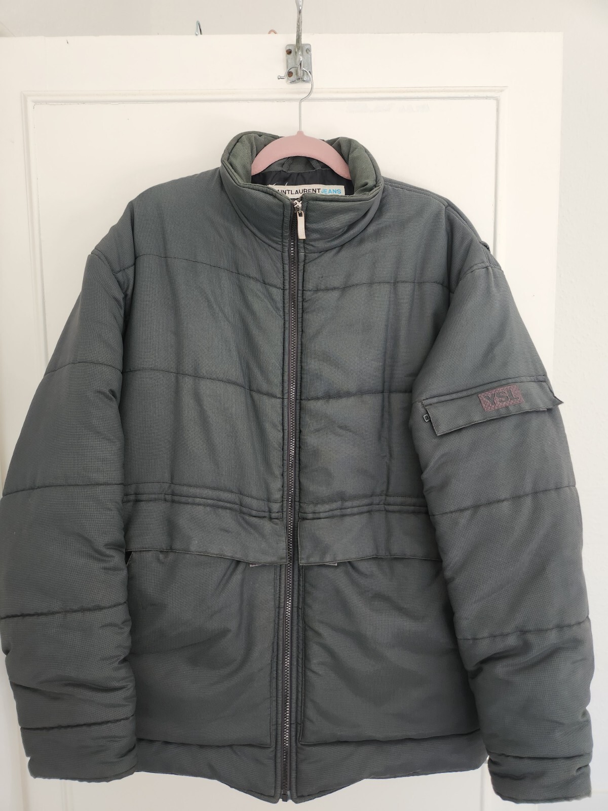 Saint Laurent Giacca Imbottita Uomo Designer