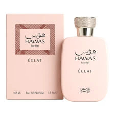 Hawas Eclat for Her by Rasasi 3.4oz EDP for Women NEW SEALED Box
