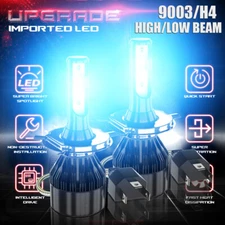 For 2002 polaris edge x Snowmobile LED Headlight Kit High&Low Plug & Play Bulbs