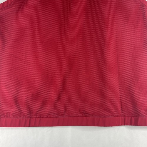 Zenergy Golf by Chicos Red Full Zip Collared Lightweight Vest Women's Size 3 - Picture 14 of 20