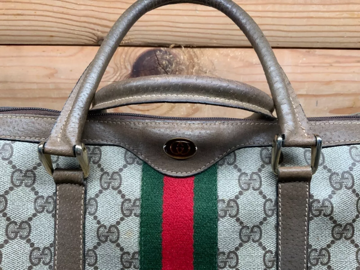 Authentic Gucci Boston Bag , Luxury, Bags & Wallets on Carousell