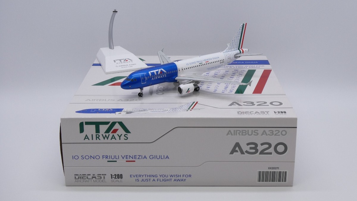 ITAエアウェイズ A320 EI-DTG 1/200 ITAエアウェイズ A320 EI-DTG 1/200 - メルカリ