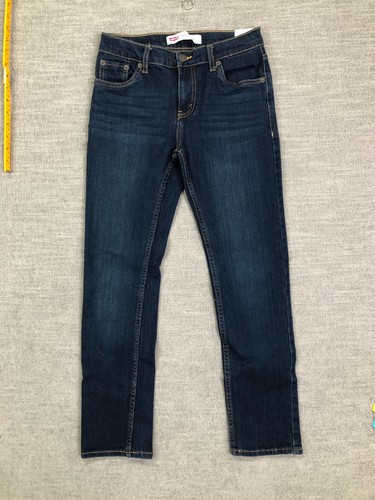 Levi's Jeans Boys 14 Regular 510 Skinny Dark Wash Youth Casual Outdoor - Picture 2 of 12