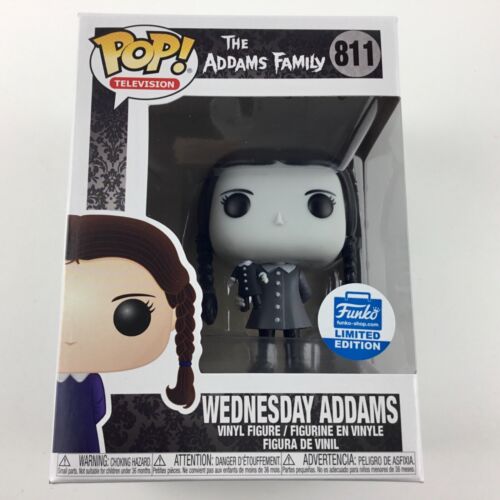 Funko Pop Miércoles Addams Blanco y Negro Exclusivo Chile