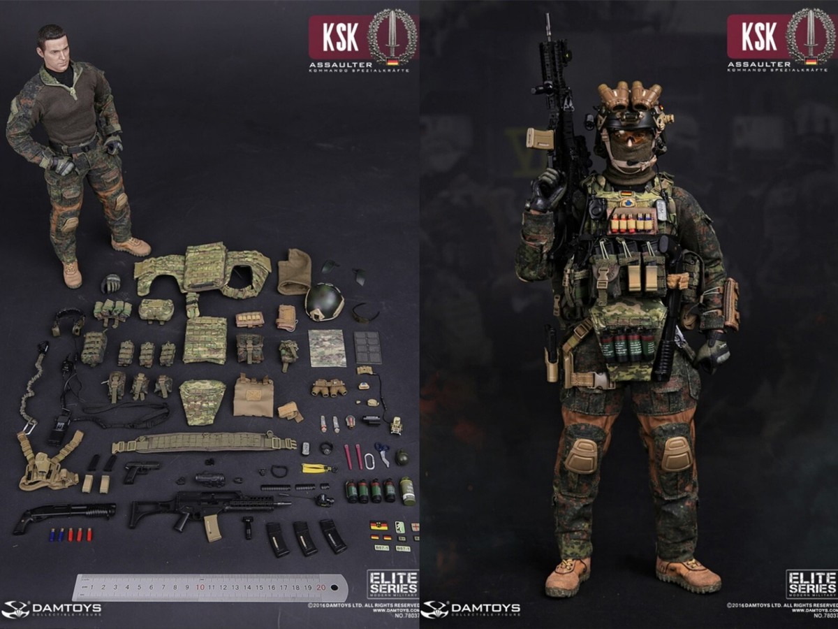 1/6 DAMTOYS 78037 Germany Ksk Kommando SpezialkräFte