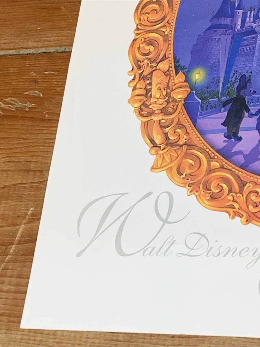 ディズニー 1996年 WDW25周年 限定　25周年記念ポスター ディズニー 1996年 WDW25周年 限定 25周年記念ポスター Walt