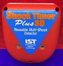 IST INSTRUMENTED SENSOR SHOCK TIMER PLUS 3D REUSABLE MULTI-CHOCK DETECTOR 3 AXIS