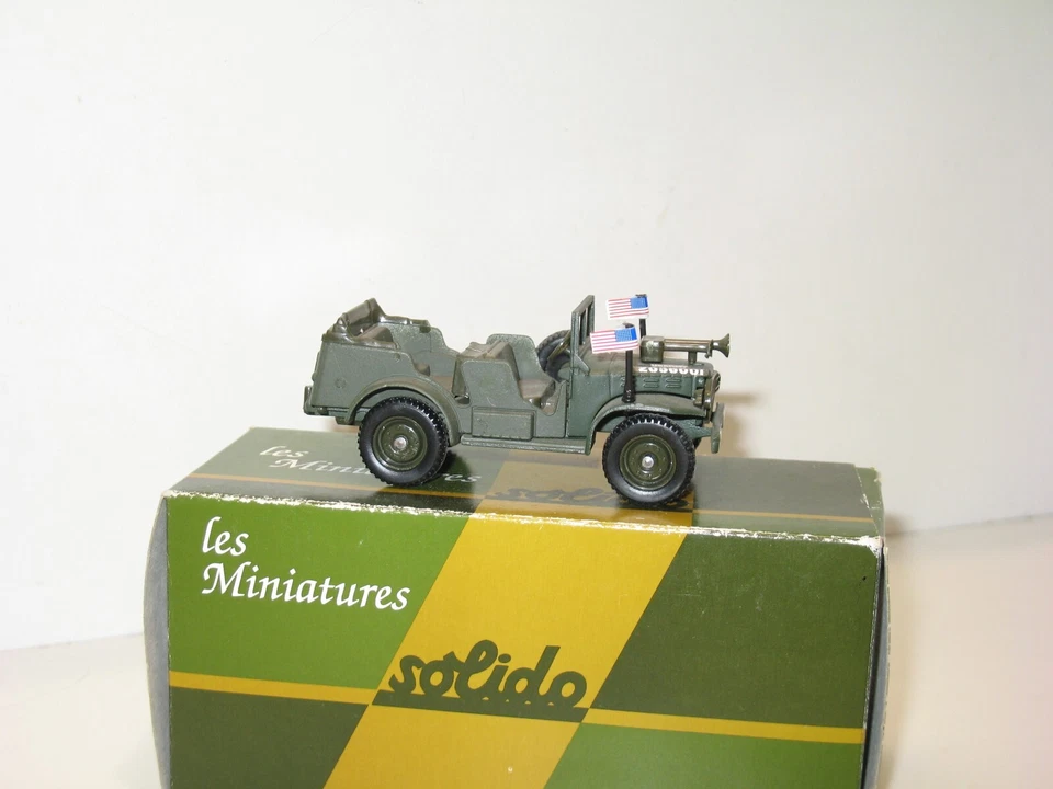 SOLIDO, Dodge Command Car WC 56 Military American Flags And Box - Image 3 of 3