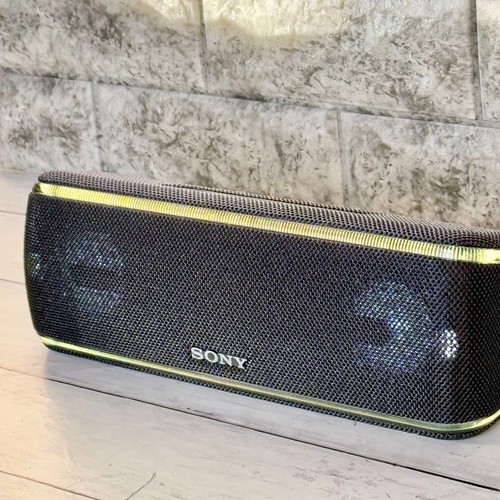 Sony SRS-XB41 EXTRA BASS schwarz tragbarer kabelloser Bluetooth-Lautsprecher