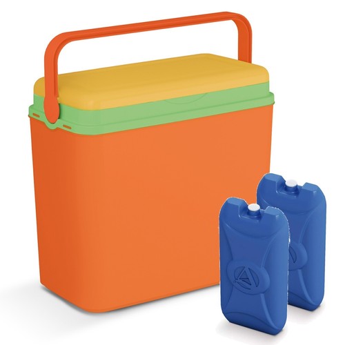 24 Litre Ice Cooler Box Garden Picnic Insulated Food Storage Travel Bag Ice Pack - Picture 4 of 13