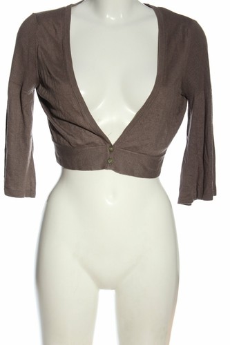 ESPRIT Cardigan Dames Veste T EU 38 blanc cassé-noir style décontracté